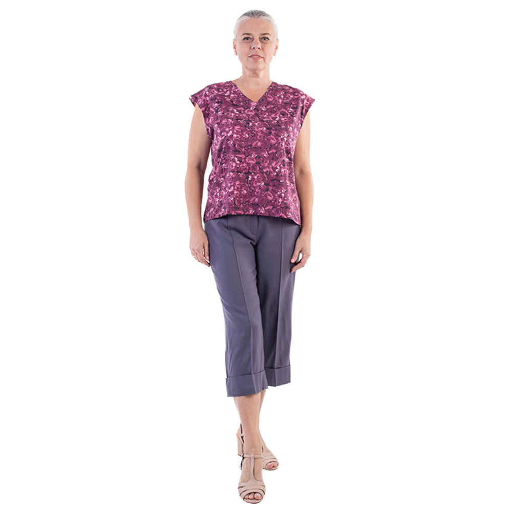 Blender Blouse Women size XXXL Orchid